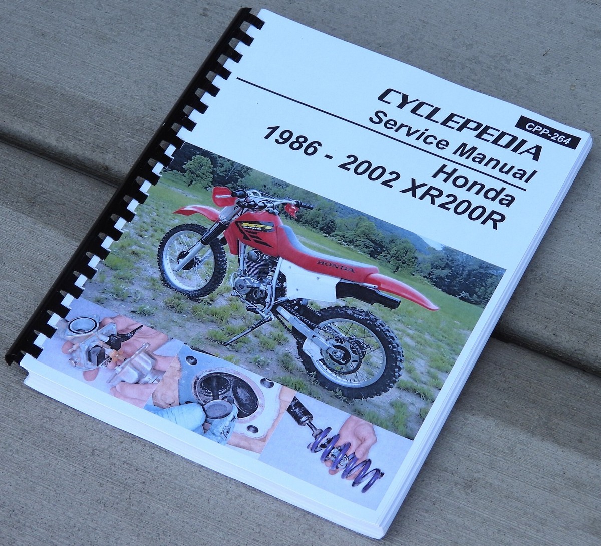サービスマニュアル　ホンダ　XR200R 1986–2002 Honda XR200R XR200 XR 200 200R SERVICE & REPAIR MANUAL