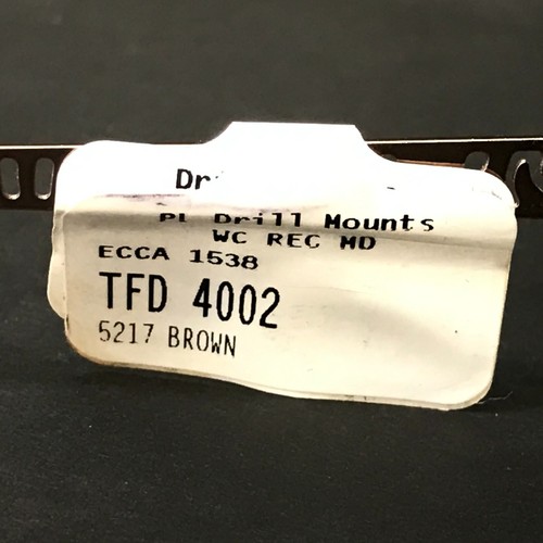 Technolite Eyeglasses Frames TFD 4002 BR Brown Rectangular Rimless 52-17-135 - Picture 4 of 14