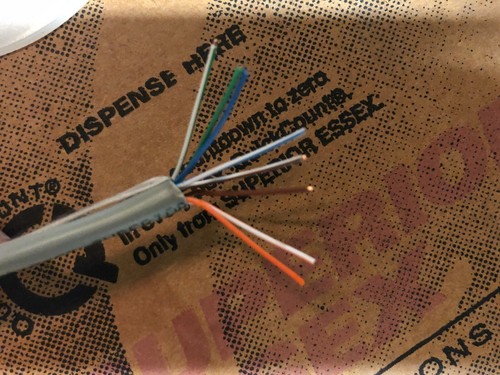 100' Superior Essex 18-241-33 4 Pair 24 AWG UTP Cat 3 CMR Telephone ...