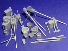 Resicast 1/35 Artillery Accessories & Equipment Set WWI (Gun / Howitzer) 352375