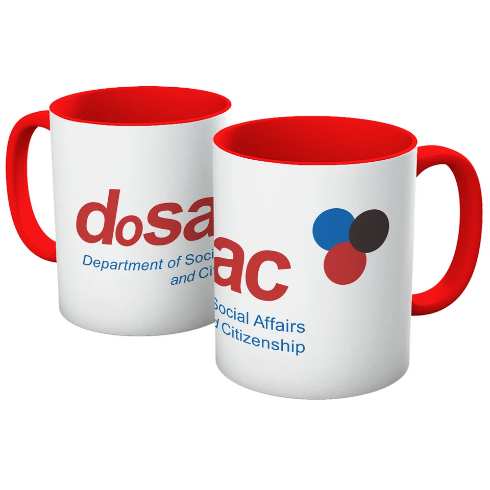 THE GUNS OF BRIXTON THICK OF IT DOSAC DEPARTMENT SOCIAL AFFAIRS CITIZENSHIP MUG IN VARIOUS COLOURS