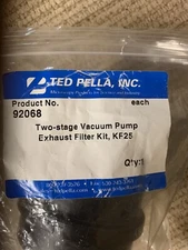  TED PELLA   92068 Two-Stage Vacuum Pump Filter Kit NW/KF25