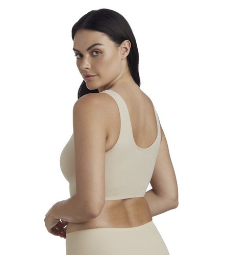 CUPID~TOP SHAPER~FIRM CONTROL~NO SIDE-SHOW"~UNDERARM SMOOTHING~BEIGE~NEW SIZE S. - Picture 3 of 9