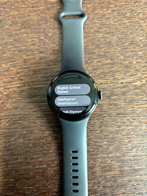 Google Pixel Watch 2 GD2WG 41mm, Wi-Fi/Bluetooth - Matte Black w/Black Band
