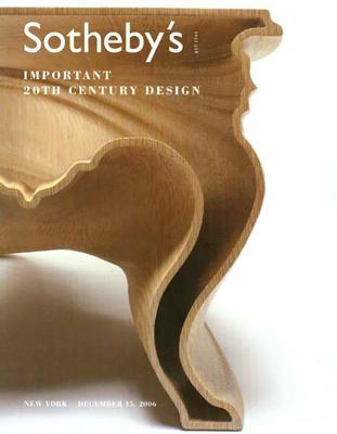 Sotheby's /// 20th C. Design Deco Art Auction Catalog 2006 | eBay UK