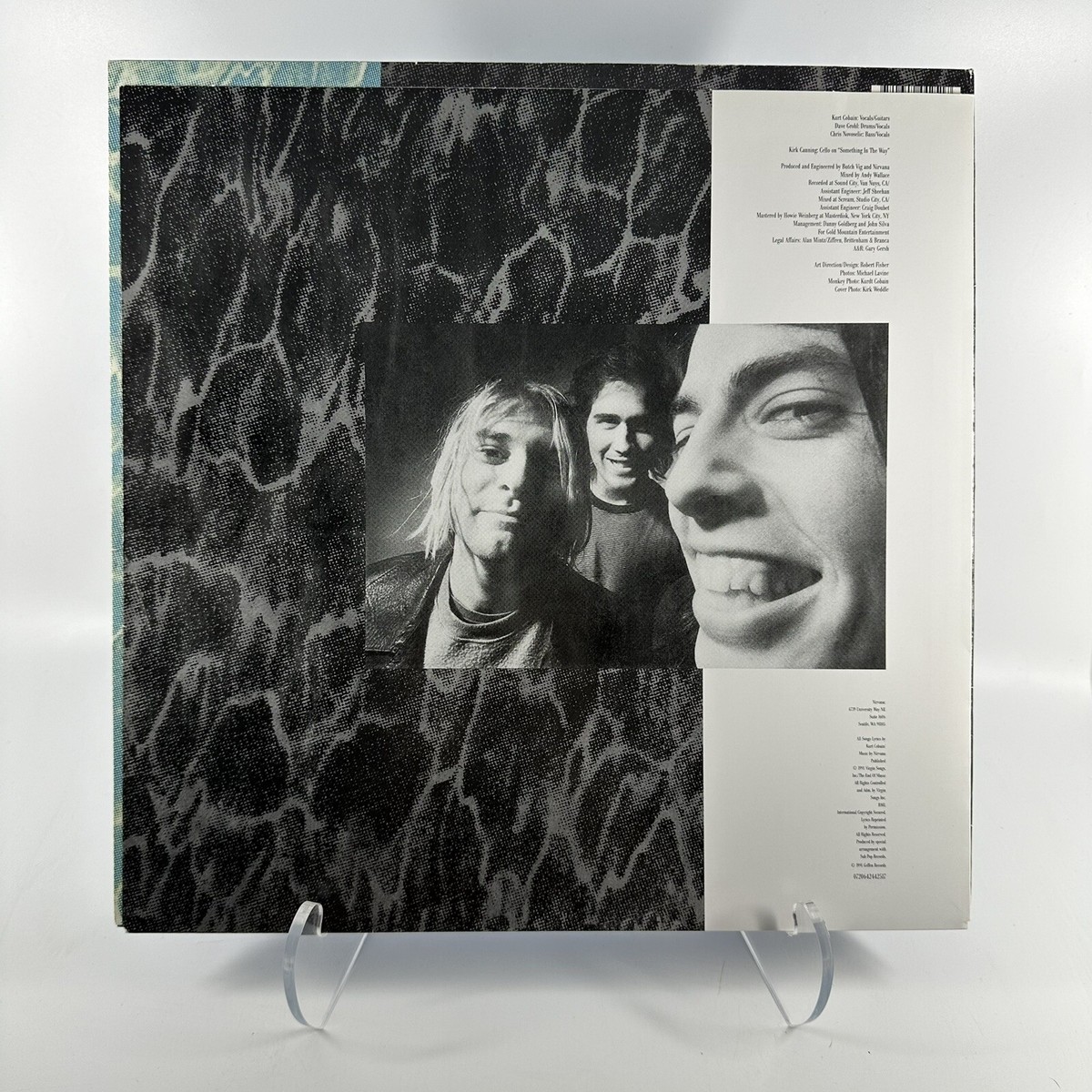 Nirvana - Nevermind Vinyl Record 2013 Europe Pressing