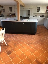 Handmade Terracotta Tile / Pamment Sale - 12 m2 of 6" square terracotta tiles