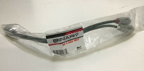 Binary B3-Y-RCA-1M2F High Performance Audio RCA Interconnect Y-Adapter Cable