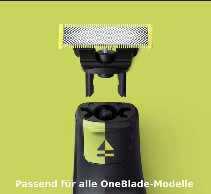 Philips OneBlade x5 Ersatzklingen rostfreier Stahl kompatibel mit  