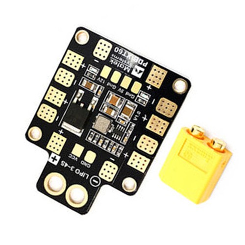 PDB XT60 w/BEC 5V/12V Power Distribution Board for FPV Drone Quad ATF