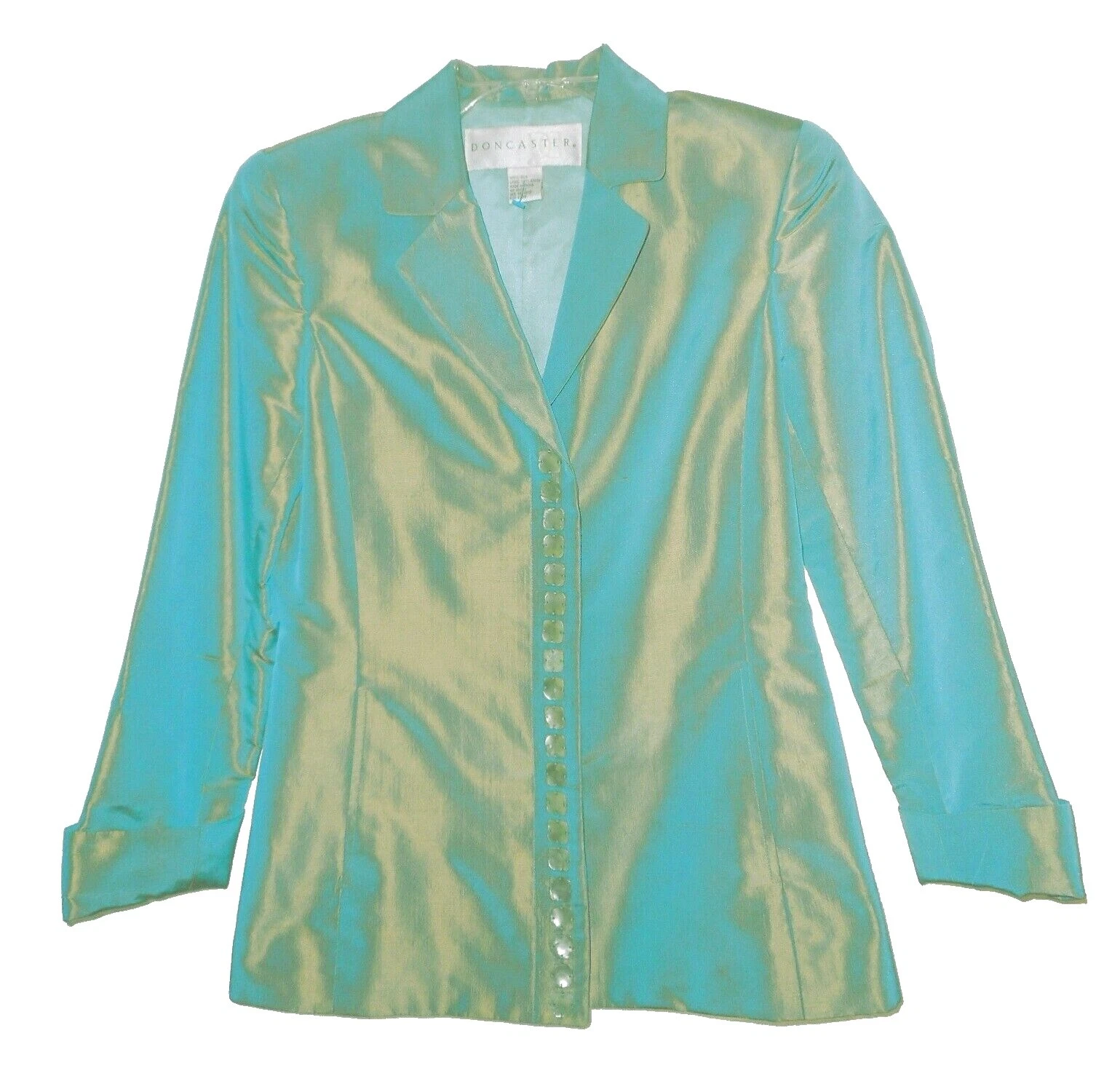 Trajes y trajes separados retro 100 % seda para mujer