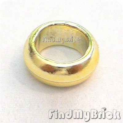 U118A Lego Bride Groom Ring Lotr The One Ring Precious Chrome