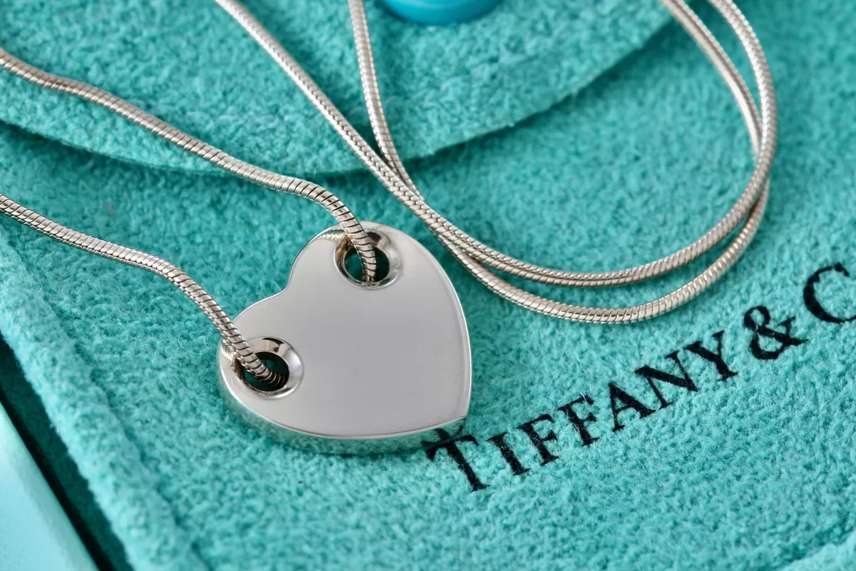 Tiffany store necklace ebay