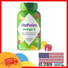 Berry Lemonade Omega-3 Gummy Vitamins - 120 Count for Heart Health Nutrition