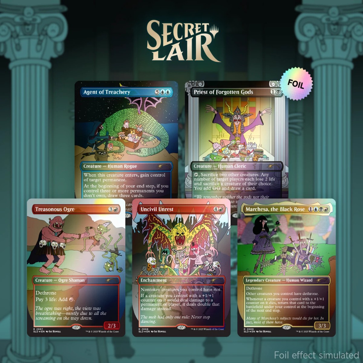 Magic the Gathering MTG Secret Lair - Featuring: Jay Howell (Foil