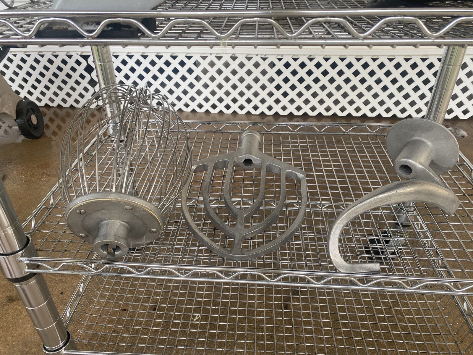 Berkel 20 qt. Commercial Mixer with Whisk, Paddle, Dough Hook