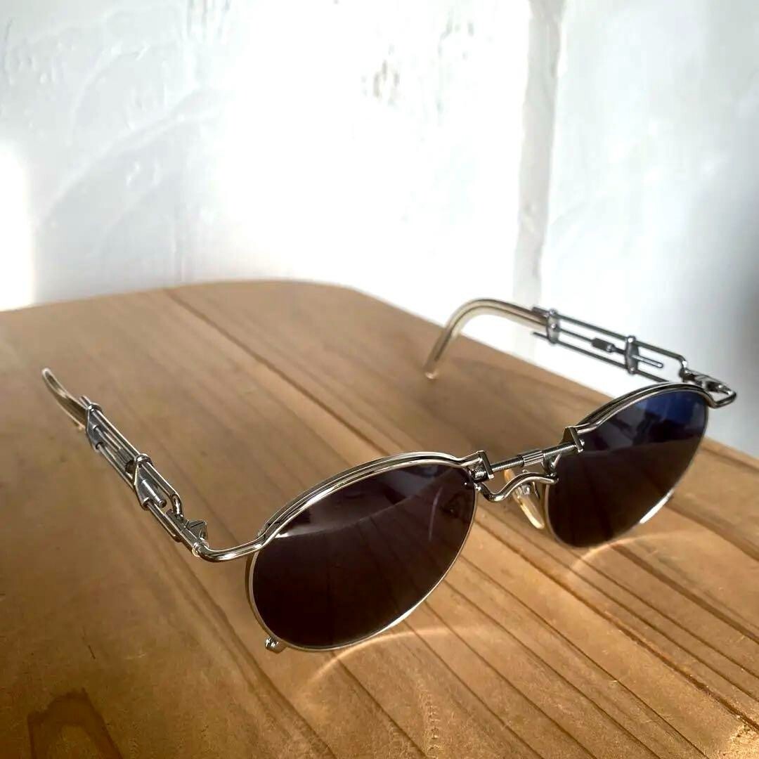 Jean Paul GAULTIER 56-0104 Silver Color Sunglasses with Case | eBay