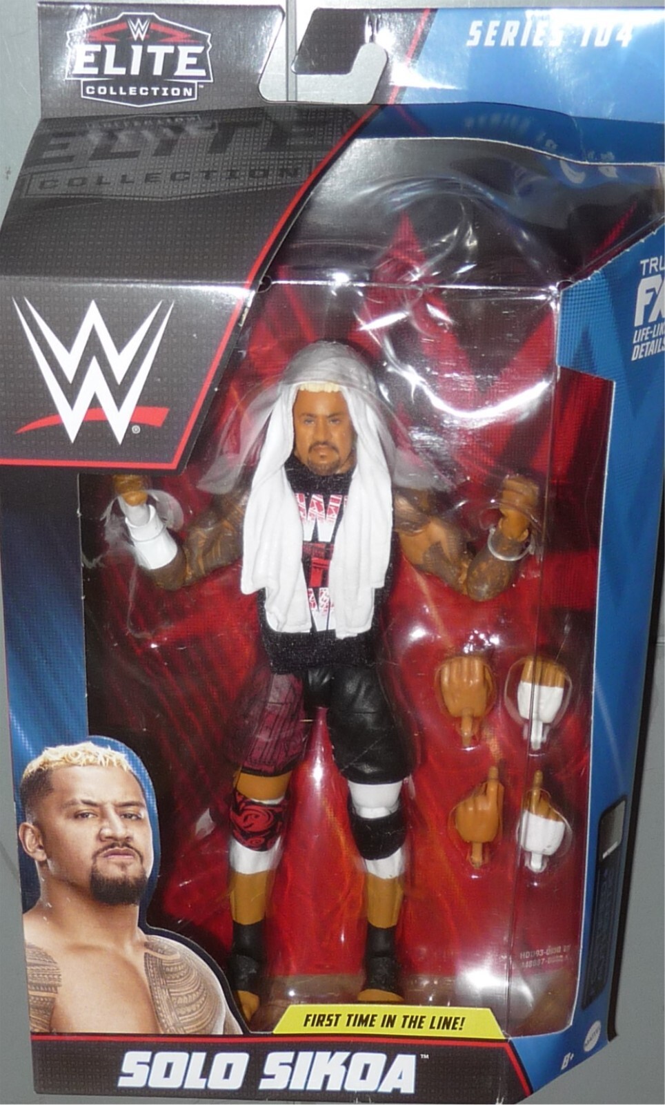 Solo Sikoa - WWE Elite 104 WWE Toy Wrestling Action Figure by Mattel!