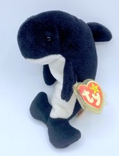 -S TY BEANIE BABY BABIES WITH TAG 1996 ANIMAL WHALE ECHO