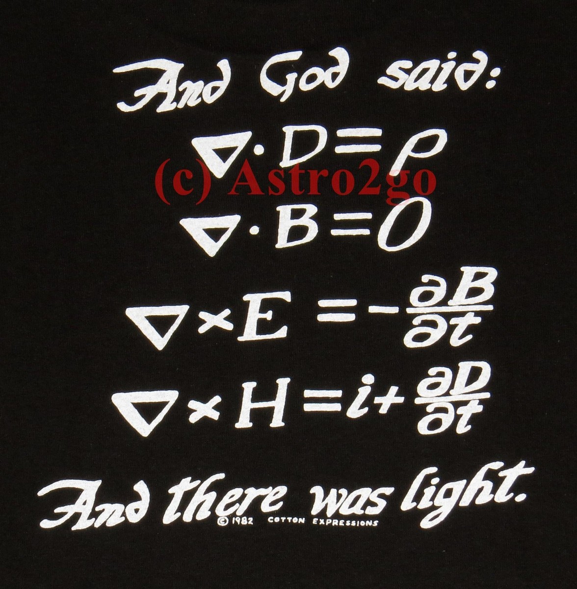 AND GOD SAIDBLACK HOLE/MAXWELL-Schwarzschild Physics Science T AND GOD SAIDBLACK HOLE/MAXWELL-Schwarzschild Physics Science T