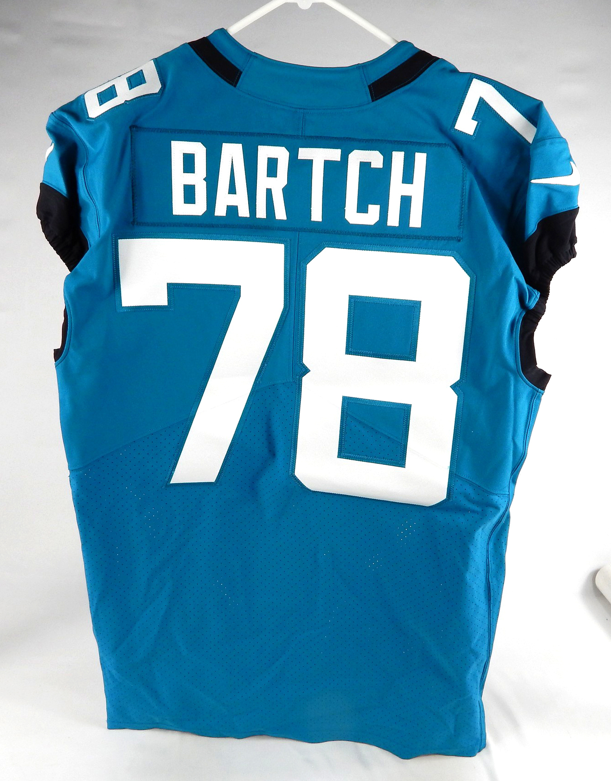 2022 Jacksonville Jaguars Ben Bartch #78 Game Issued Blue Jersey 46 289