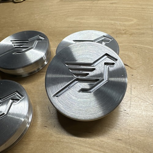 HAMANN Wheel Center Cap for HM2,PG2,PG3 Brushed /Clear 60-61 (O-Ring)set 4 Pcs - Picture 5 of 10