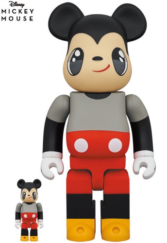 BE@RBRICK Javier Calleja MICKEY MOUSE 100%&400% Bearbrick medicom toy