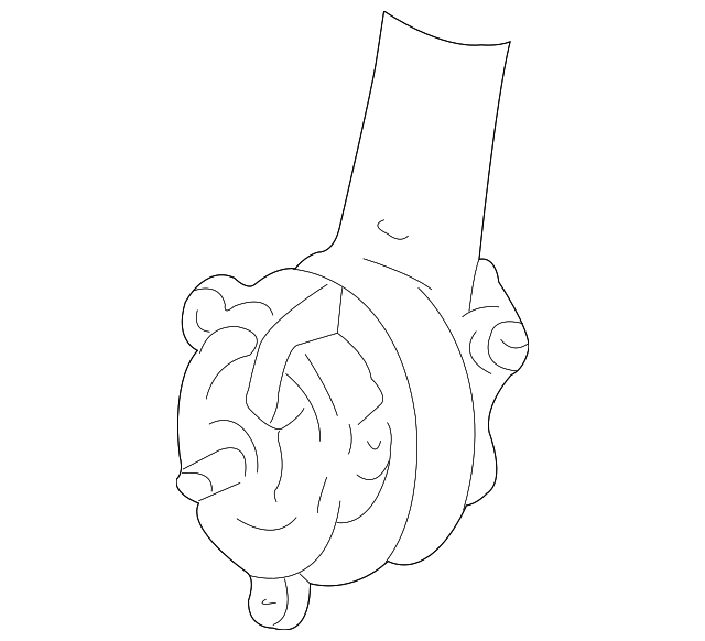 Genuine Ford Power Steering Pump XF1Z3A674BCRM eBay