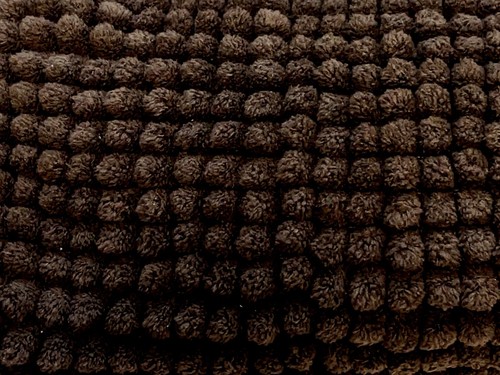 SCHMUCKJAGD ANTI-RUTSCH BADTEPPICH CA. 50 x 70 CM IN DER FARBE MOCCA