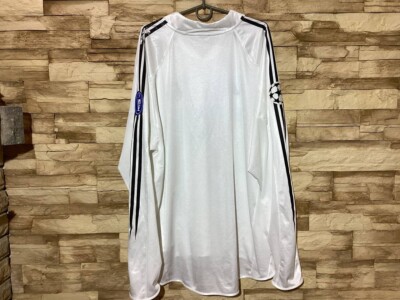正規品 Omiya Ardija Vintage 2004 longsleeve REAL MADRID 2004 2005 HOME FOOTBALL SHIRT SOCCER JERSEY LONG