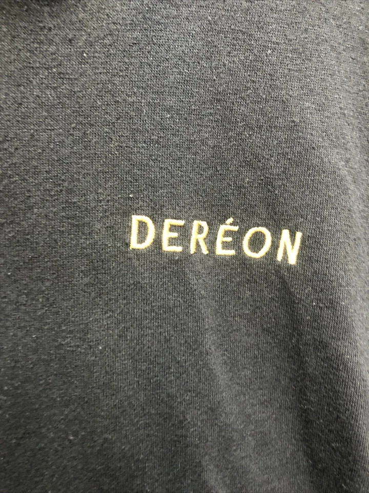 Sudadera Dereon Mujer Cremallera Completa Talla 3X Negra Lentejuelas Filigrana Foto 2 de 4