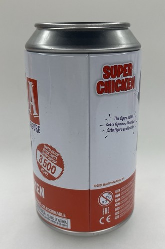 Super Chicken Funko Soda Figure 1/2,900 New Open Can - Picture 9 of 12
