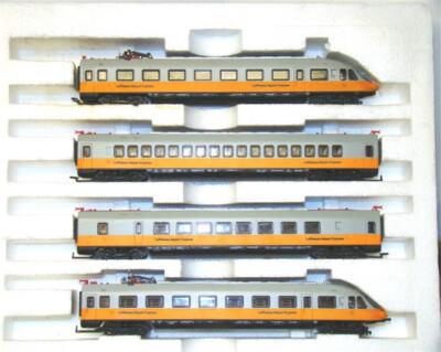 N Scale German ET 403 Railcar, The Lufthansa Airport Express