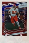 2024 Panini Absolute Football Red and Blue Chris Jones #52