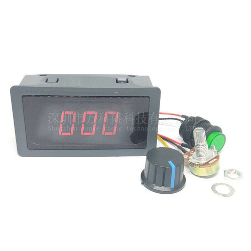 DC 6-30V 12V 24V MAX 8A Motor PWM Speed Controller With Digital Display Switch - Picture 11 of 12
