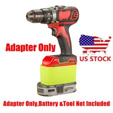 1 Adapter for Ryobi 18V Battery to Power for Milwaukee M18 Platform Tools