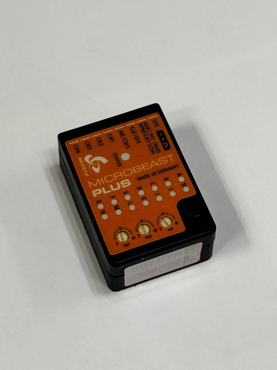 ホビーラジコン MICROBEAST PLUS FLYBARLESS SYSTEM GYRO ホビーラジコン MICROBEAST PLUS FLYBARLESS SYSTEM GYRO s-l1200.jpg