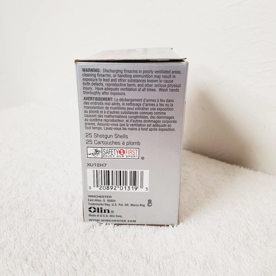 Winchester Upland Small Game Hvy Ld 55W3GG15 Shotshell 12G Collector's EMPTY BOX - Image 3 of 4