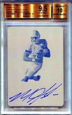 (#1/1) BGS 9.5 10 Rc Melvin Gordon Auto 2015 Print Plate Rookie Signed Autograph