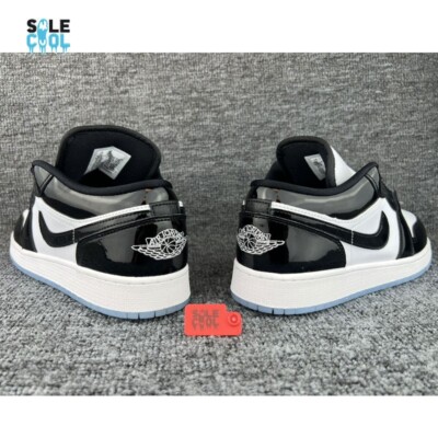 Nike Air Jordan 1 AJ1 Low GS SE Concord White Black Shoes DV1333