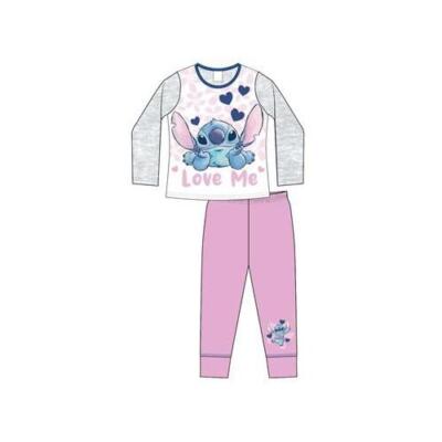 Disney Lilo And Stitch Pyjamas Girls Pjs Nightwear Kids Childrens