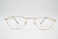Vintage Glasses Spring Temple1 152 Gold Oval Eyeglass Frame