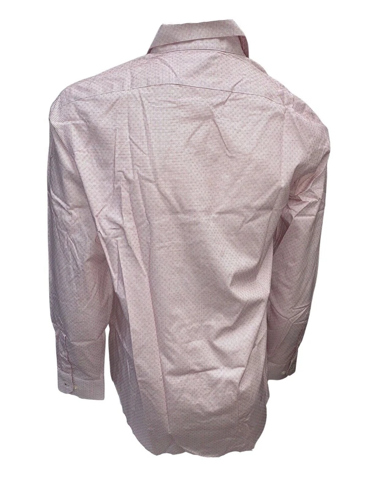 Banana Republic Para Hombres Sin Planchar Ajuste Estándar Botones Color Granate 510179 Nuevo Con Etiquetas Foto 2 de 4