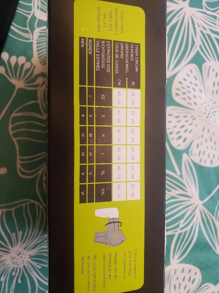 Cep 2.0 Women's Black Run Compression Tights Open Size 3 III - Image 3 of 3