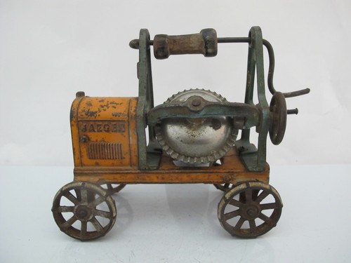Vintage 1920's KENTON Jaeger Cast Iron CEMENT Mixing MACHINE - Picture 2 of 9