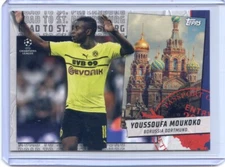 2021-22 Topps UEFA  Road to St. Petersburg NO. RSP-13 Youssoufa Moukoko - Boruss