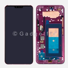 Red OLED Display LCD Touch Screen Digitizer Frame Replacement For LG V40 ThinQ
