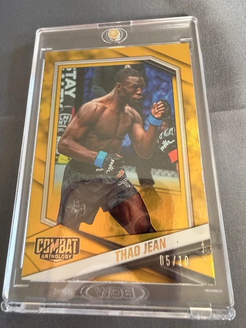 Thad Jean Gold /10 #61 Panini Combat Anthology 2025
