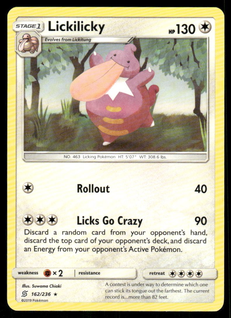Lickilicky SM - Unified Minds [162/236] Rare NM Pokemon