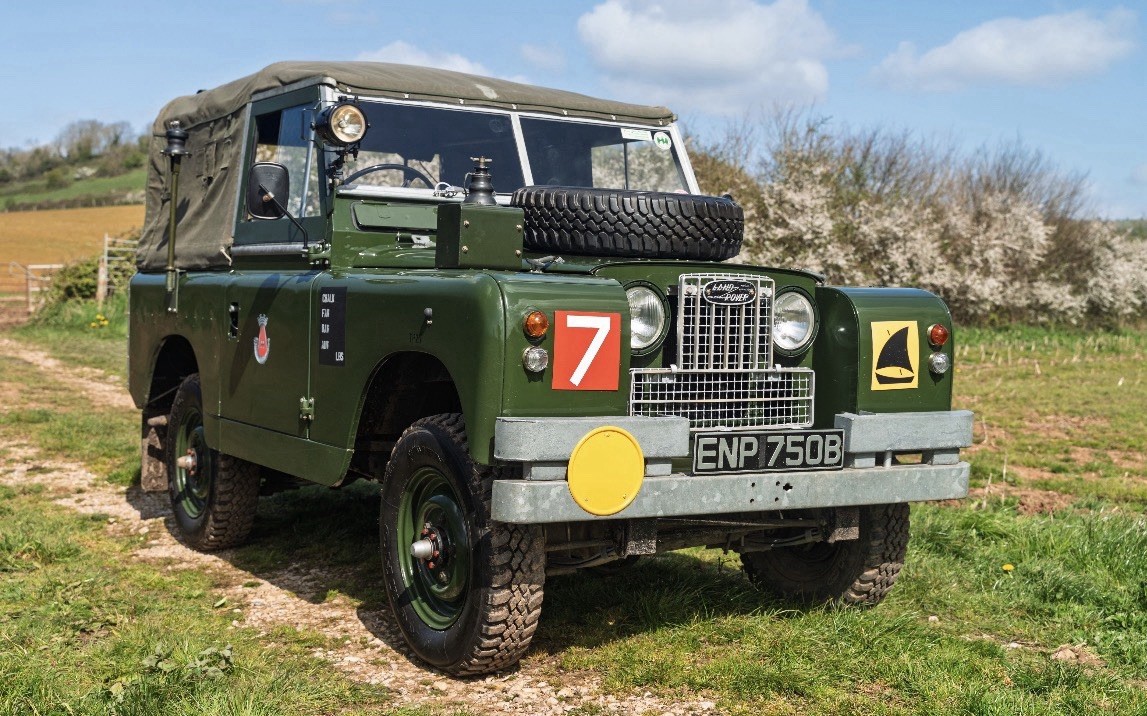 1964 Land Rover Series 2A Military FFR Rover 8